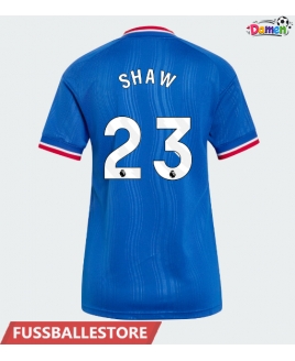 Günstige Manchester United Luke Shaw #23 Auswärtstrikot Damen 2026-27 Kurzarm